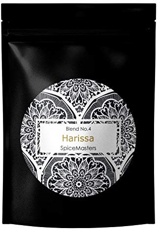Harissa Spice - Superior Hand Blended Premium Mix by Spice Masters - Authentic Made Simple - BBQ Rubs & Marinades - Same Day Dispatch