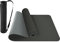 ComFyMat Yoga Mat – Non-Slip Gym Mat, Workout Mat for Pilates, Meditation, Women, Men, Fitness Exercise Mat, 183cmx61cmx6mm (Black/Grey)