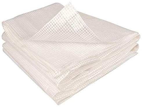 IDMarket - Bâche de Rechange 130 GR/m² pour Serre 18M² Blanche 4 Saisons CRIMÉE
