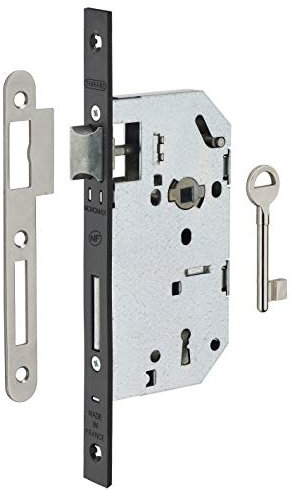 THIRARD - Serrure encastrable pour porte d'entrée monomax nf pdt 1/2 tour bc