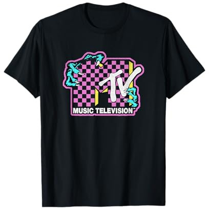 MTV Checkered Zombie Hands T-Shirt