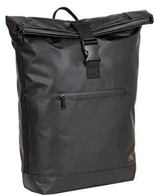 New Rebels Bike - Big Carbon - Rolltop - Fahrradtasche - Laptoptasche - Wasserabweisend - Schwarz