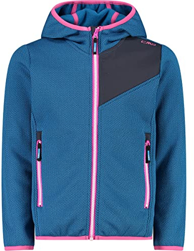 CMP Mädchen Kinderfleece mit Fester Kapuze Jacket