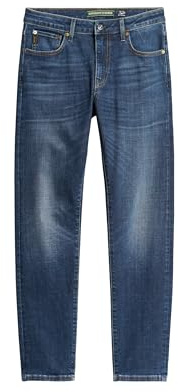 Superdry Herren Organic Cotton Vintage Slim Jeans mit schmaler Passform