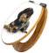 banjado Design WC Sitz Bambus Absenkautomatik 45,8x37,5cm / Toilettendeckel mit Absenkautomatik Holz/hochwertiger Bambus Klodeckel/WC-Sitz für gängigen Toiletten/Motiv Dackel