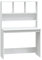 vidaXL Scrivania con Mensole Bianca 102x45x148 cm in Legno Multistrato