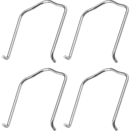 EMSea 4pcs Voiture Radiateur Eau Tuyau Bride Retenue Ressort Clips 1J0121142 en Acier Inoxydable Intercooler Tuyau Retenue Clips Pinces Pièces de Voiture