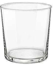 Barazzoni, Set 6 Bicchieri Ghiffa, Vetro temperato, Capacità 37cl, Made in Italy