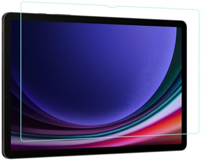 Lobwerk Schutzglas Folie für Samsung Tab S9+ Plus 2023 SM-X810 SM-X816B SM-X818U 12.4 Zoll Tablet Display Schutz Displayglas