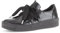 Gabor Damen Low-Top Sneaker, Frauen Halbschuhe,Best Fitting,Laufschuhe,schnürschuhe,schnürer,Plateausohle,schwarz (Uni),38 EU / 5 UK