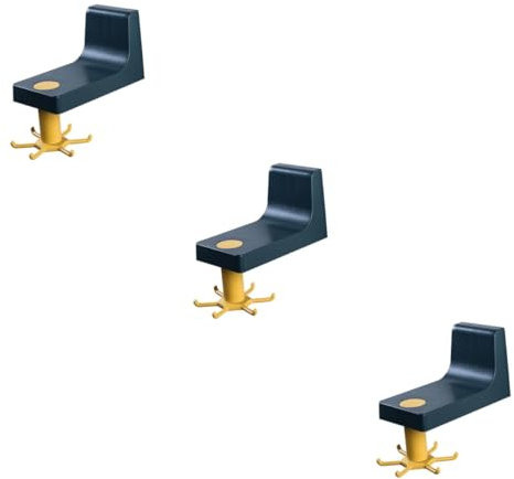 Cabilock 3 Stück Lagerregal Schrankhaken Wandhaken Multifunktionshaken Drehbarer Kleiderbügel Multifunktionshaken Multifunktions Aufhängehaken Kochgeschirr Aufhänger Drehbare Haken