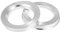 Zentrierringe 4 stücke Aluminium Legierung Auto Hub Centric Ring Rad Bohrung Zentrum Spacer 73,1-51,1-52,1-56,6-58,1-59,1-63,5-66,9-68,1-69,6mm Radnaben Zentrierringe(73.1-70.1mm)