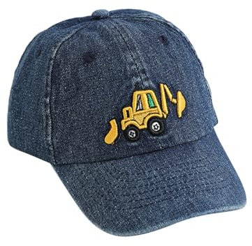 Sommer Baseball Cap für Junge Mädchen Verstellbar Sport Kappe Kinder Mit Traktor-Stickerei Schirmmütze Kinder Sonnenschutz Sonnenhut Basecap Kinder Kappe Junge Cap Kappe Mütze für (BU1, One Size)