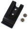 Lahdrhab 10Pcs 56X25mm Double Holes Metal Spring Belt Sheath Clip Clasp Buckles Accessories with 8mm Cap Studs Screws