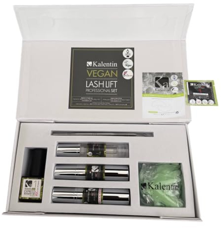 Kit Laminazione Ciglia Completo Vegano Kalentin