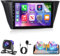 2G+64G Android Autoradio für IVECO Daily 2014-2021, Wireless Carplay & Android Auto 9 Zoll Touchscreen Radio mit WiFi/GPS/Bluetooth/EQ/FM RDS Radio+Rückfahrkamera +Mic