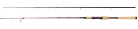 Abu Garcia Tormentor2 Spinnrute, Leichter 24T Carbon Blank, langlebige, Premium Korkgriff, vielseitig einsetzbar für Süß- und Salzwasserangler, Raubfischangeln auf Hecht, Barsch Zander, 2,44m 7-28g