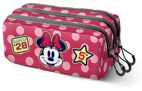 Disney Minnie Maus Class-Fan Trick-Federmäppchen 2.2, Rosa, 23 x 11 cm
