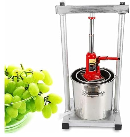 DXYOYONGOZ Weinpresse, Apfelpresse, Obstpresse, Obstweinpresse, Obstpresse, Obstpresse, Obstmühle, Obstpresse(36L)