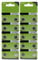 AG7/LR927/395 Button Cell Batteries Durability Button Batteries For Daily Use Stable Voltages For Small Electronics