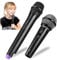 HEALSOPTHY 4pcs Boys and Girls Microphone Toys Simulation Microphones for Pretend Play Compact for Little Boys and Girls for Role-playing Parties and Confidence Building