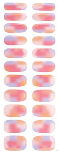 Gels Nail Wrap Semi Cured Nail Polish Wrap Halloween Nail Sticker Gels Nail Strip Nail Art Decoration