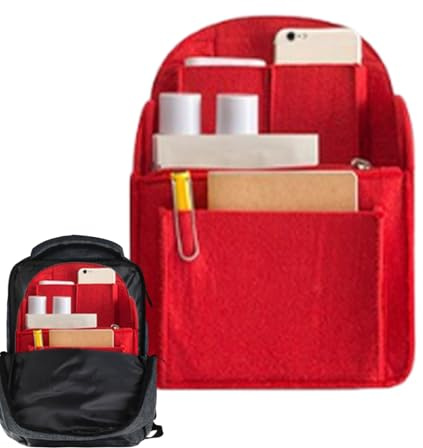 Rucksack Organizer Taschenorganizer, Felt Bag Organisers, Rucksack Backpack Organizer Mit Mehreren Taschen, Innentasche Organizers, Aufbewahrungstasche Für Reisen, Wandern, Damen, Taschen Organizers