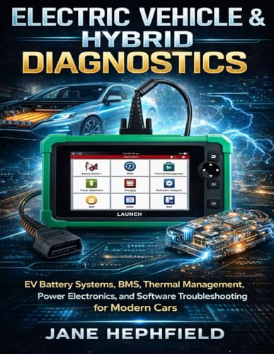 Electric Vehicle & Hybrid Diagnostics: EV Battery Systems, BMS, Thermal Management, Power Electronics, and Software Troubleshooting for Modern Cars: 4 (AutoTech series)