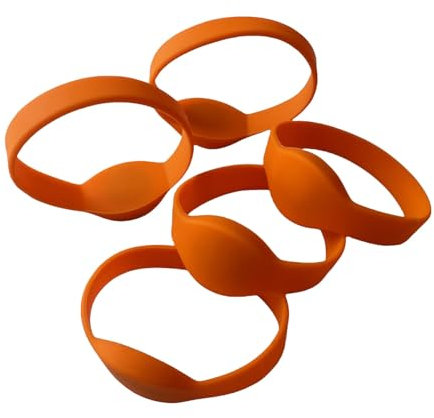 RFID Armband 13.56Mhz Classic 1K Silikon Armband (10 Stück) (Orange)