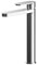 nuie BIN370 Binsey | Modern Bathroom Round High Rise Mono Basin Mixer Tap with Lever Handle, 290mm, Chrome