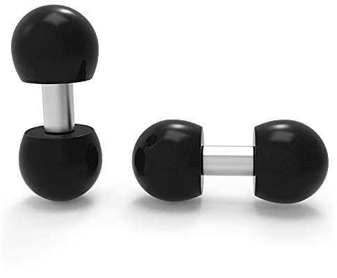Flare Audio Sleeep Dual Aluminium-Ohrstöpsel – bequem, hypoallergen, wiederverwendbar, langlebig, universelle Passform – blockieren Geräusche wie Schnarchen während des Schlafes