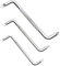 ROTATION 3-teiliges Winkelschraubendreher-Set, Z-Typ-Schraubendreher mit magnetischer Spitze, Kreuzschlitz- und Flachkopf