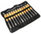 Juego de Cinceles Herramientas para Tallar Madera 12 Piezas de Acero de Alta Velocidad con Bolsa de Almacenamiento Herramientas de Torneado de Madera Juego de Cinceles para