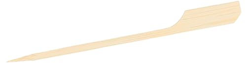 EXNIMA, 50, 100 y 300 Piezas,Palillos de Bambú para Cócteles y Brochetas, Accesorios Originales para Fiestas y Barbacoas,Palitos de Madera Reutilizables,Utensilios de Cocina (pack50, 9cm)
