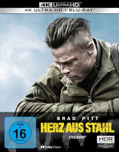 Herz aus Stahl (Limitiertes Steelbook, 4K-UHD+Blu-ray)