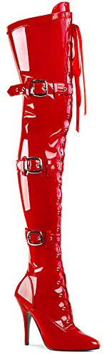 Pleaser Damen Seduce-3028Kurzschaft Stiefel