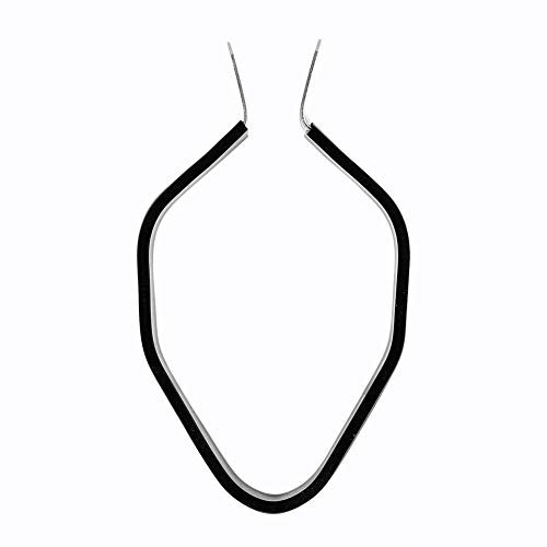 Fascetta Scarico Moto Tubo di Scarico Marmitta Motocicletta Staffa di Montaggio per Tubo di Scarico Scarico Esagonale Moto Silenziatore Tubo Silenziatore Staffa di Montaggio Gancio (Colore Primario)