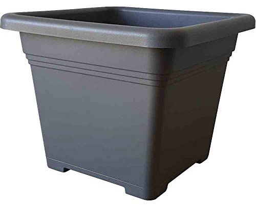 Siena Garden Topf Quadro anthrazit 48 cm