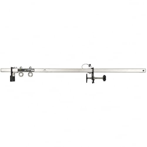 Kratos Safety Tür-Ankerstange, Türtraverse, inklusive Transporttasche, 60-125 cm, für 2 Personen, PSA, EN795
