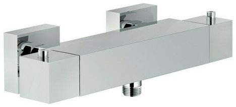 MQ102030CR MISCELATORE TERMOSTATICO DOCCIA ESTERNO QUADRO 40MM ROSONI NOBILI