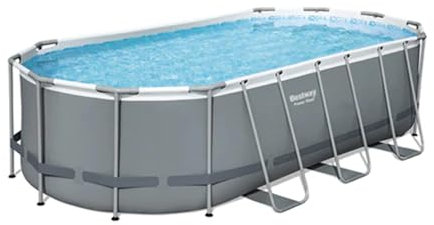 Piscine Power Steel ovale hors-terre 549 x 274 x 122 cm