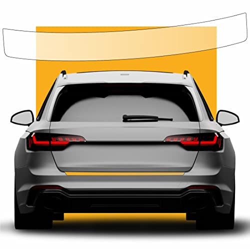 Lackschutzshop - Lackschutzfolie passend für VW Caddy V / 5 (Typ SB ab BJ 2020) - Folie Ladekantenschutz, Stoßstangenschutz, Kratzschutz mit Montagewerkzeug Rakel – transparent 150µm