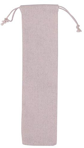 YIGEBAG Bolsa de almacenamiento reutilizable de acero inoxidable para pajitas de metal