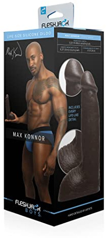 Fleshjack Max Konnor Dildo aus festem Silikon, Sex-Spielzeug extrem realistisch