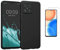 Todobarato24h Funda Honor X8 (4G) 6.7 Negra TPU Lisa Silicona Gel + Protector