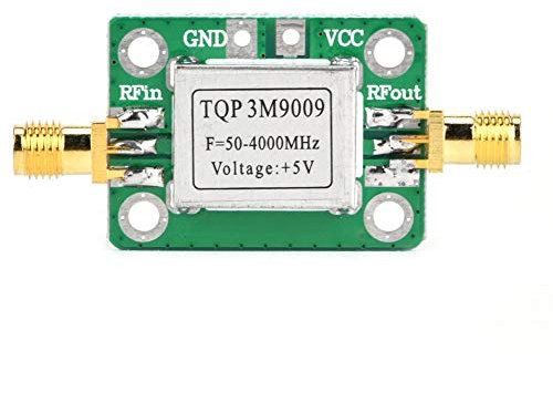 TQP3M9009 Amplificatore a basso rumore, amplificatore a banda larga RF 50-4000 MHz 21,8 dB, modulo amplificatori a radiofrequenza LNa con scatola di schermatura