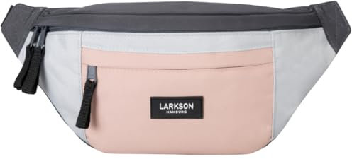 LARKSON Bauchtasche Damen & Herren Rosa - Ole - Hüfttasche für Sport Outdoor Stadt - Gürteltasche Stylisch für Festival - Crossbody Bag mit Gurt - Wasserabweisend