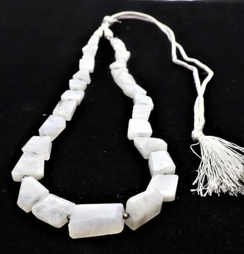 Natural White Rainbow nuggets faceted Beads 10-16 mm 18 inch long string jewelry making gemstone beads for necklace bracelet