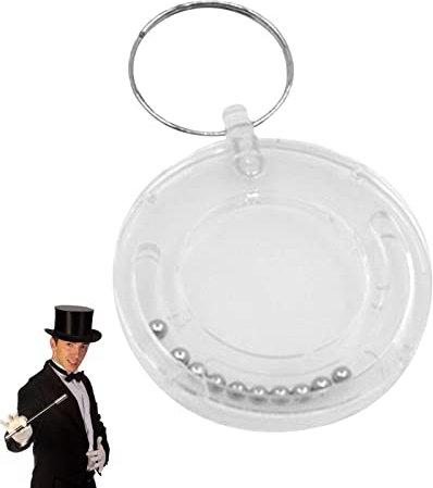 Fowybe Coin Escape Magic,Zaubertricks Coin Out - Disappear Coin Toy, Coin Disappearing Magic Requisiten, Coin Magic Gimmick für Anfänger-Zauberer-Party-Accessoires