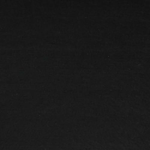 hochwertige Filzplatten in 3 verschiedenen Größen und 56 Farben frei wählbar · 1 oder 3 mm dick · Filzstoff zum basteln, nähen, dekorieren u.v.m. · 100% Polyester, Farbe: schwarz, Größe: 750 x 500 mm